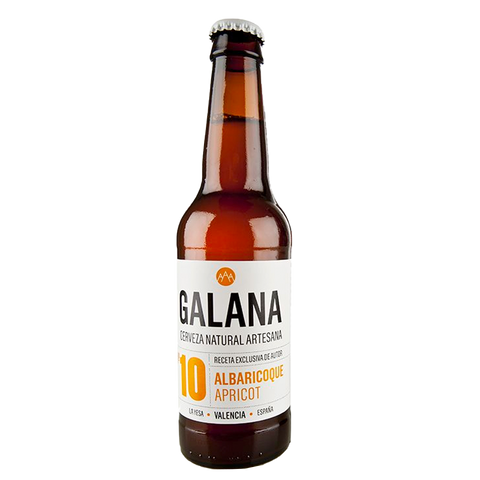 Cerveza número 10 - Albaricoque - Galana