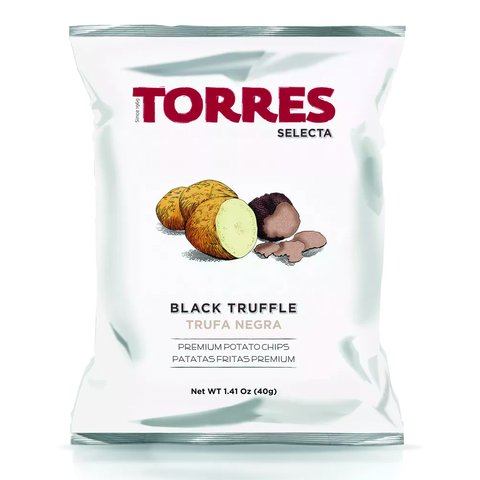 Patatas Fritas Trufa Negra pequeño 40gr - Torres Selecta