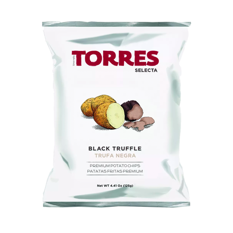 Patatas Fritas Trufa Negra grande 125gr - Torres Selecta