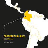Café de Colombia Grano Cooperativa Ally  250g - Café de Finca