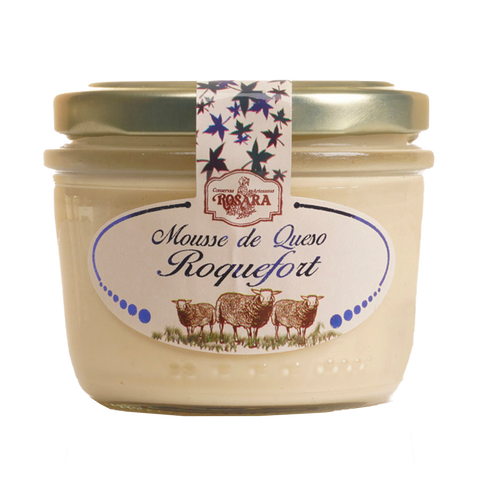 Mousse de queso Roquefort - La Rosara