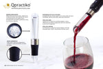 Aireador oxigenador de vino Sensations - Qpractiko