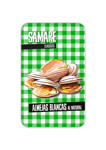 Almejas blancas al natural - Samare Clàssics