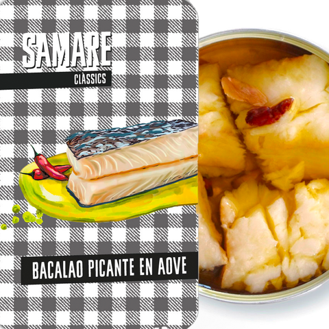 Bacalao en aceite de oliva - Samare