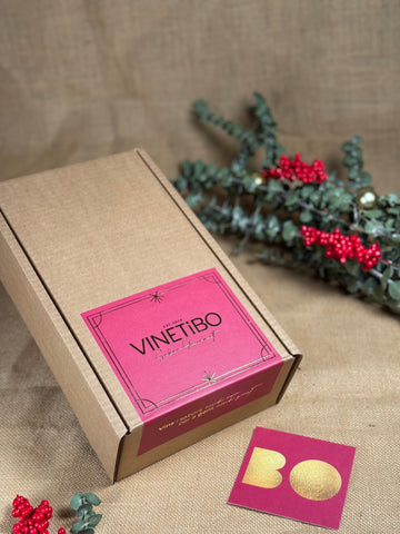 Caja Regalo - 2 botellas de capacidad estilo Kraft