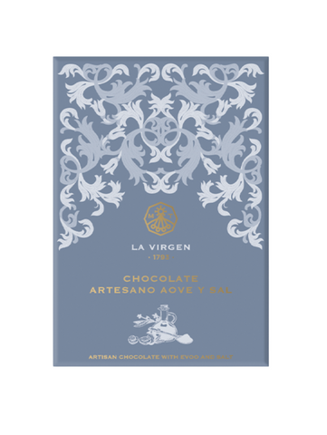 Chocolate Artesano AOVE y Sal 100g - La Virgen - Marcos Tonda