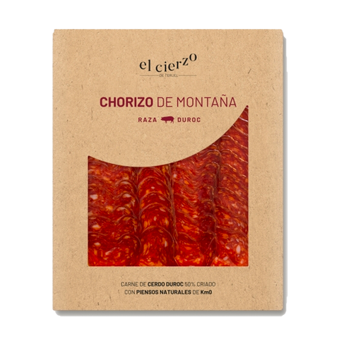 Chorizo de Montaña loncheado - El Cierzo Teruel