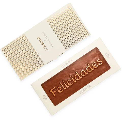 Chocolate con leche - Felicidades - Utopick