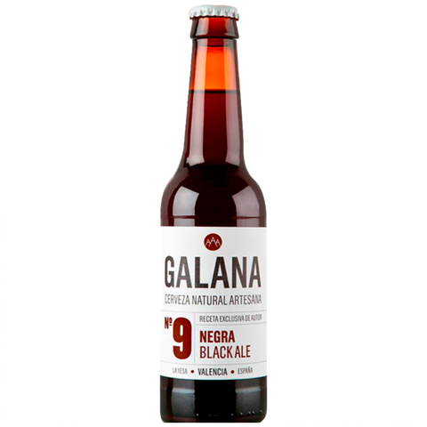 Cerveza número 9 - Negra Dark Ale - Galana