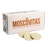 Moscovitas White 160 g - Estuche de 160g - Confiterías Rialto