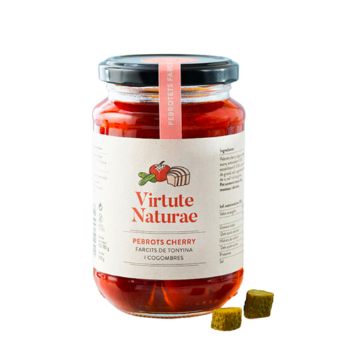 Pimientos rellenos de Atún y Pepinillos - Virtute Naturae