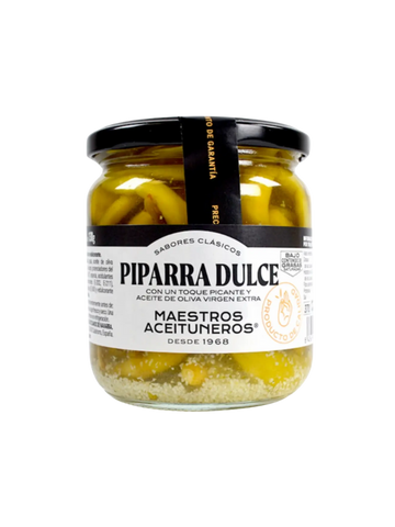 Piparra dulce Aceite Oliva Virgen - Maestros Aceituneros