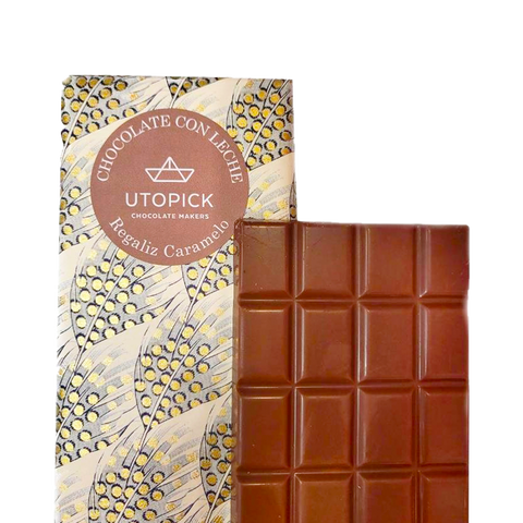 Chocolate con leche Regaliz Caramelo - Utopick