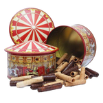 Carrusel Musical giratorio con Mini Barquillos de Canela (Tiovivo) 400 gr - La Abuela Asunción