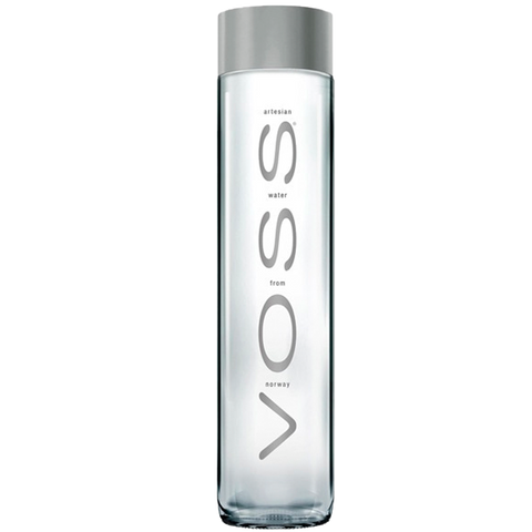 Agua mineral VOSS 800mL - Envase de Cristal