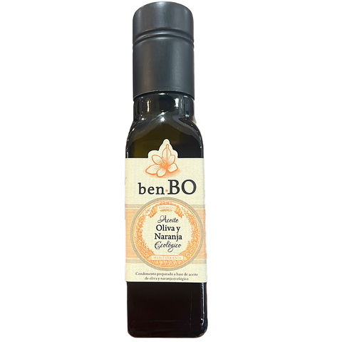 Aceite de Oliva AOVE Naranja BIO 100ml - BenBo