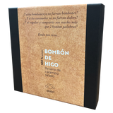 Bombón de Higo relleno de caramelo salado - Sabores de Anabel