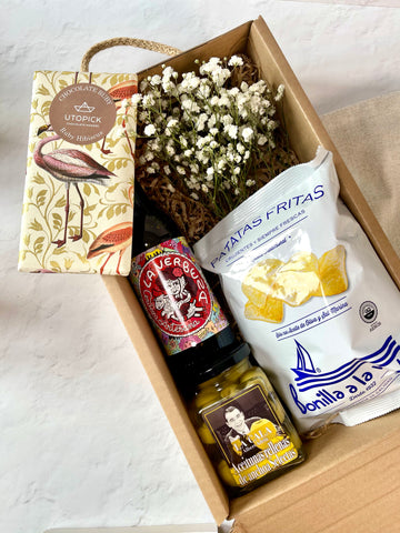 Aperitive and chocolate