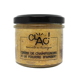 Crema de Setas con Queso (Fourme d’Ambert) - CLAC