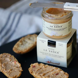 Crema de Rulo de Cabra con Escamas de Pimiento - Finca La Barca
