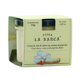 Crema de Rulo de Cabra con Escamas de Pimiento - Finca La Barca