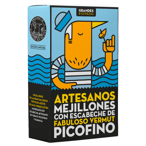 Mejillones con escabeche de Vermut - Picofino
