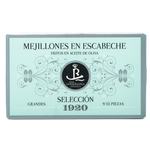 Mejillones en escabeche - 9/12 Piezas Selección 1920 - Real Conservera