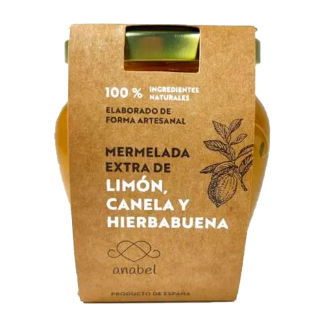 Mermelada de Limón y hierbabuena 250gr - Sabores de Anabel