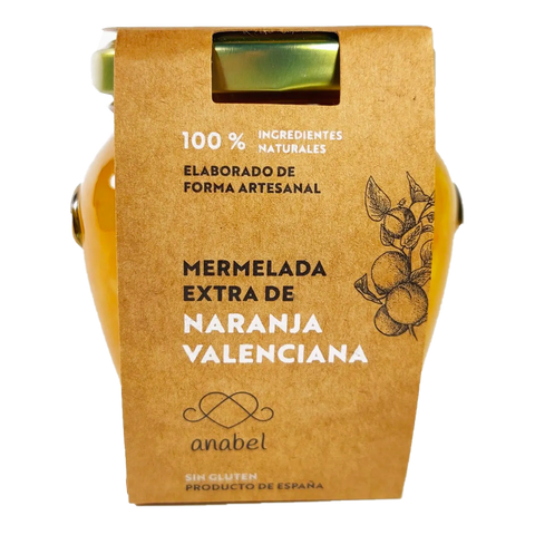 Mermelada de Naranja y pasas al Ron 250 gr - Sabores de Anabel