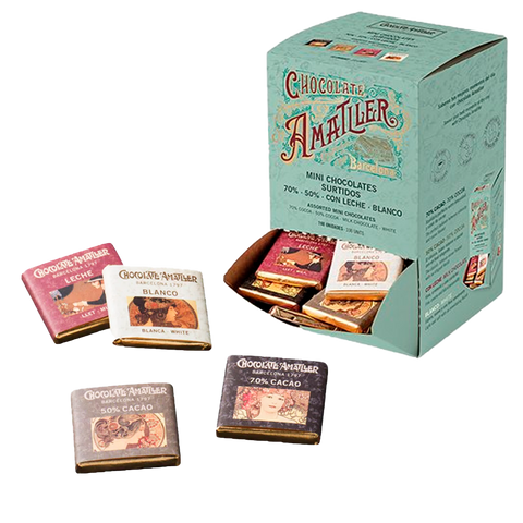 Napolitanas de Chocolate 5grs. - Amatller