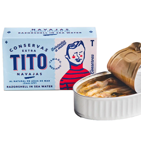 Navajas 8 / 10 piezas - Conservas TITO