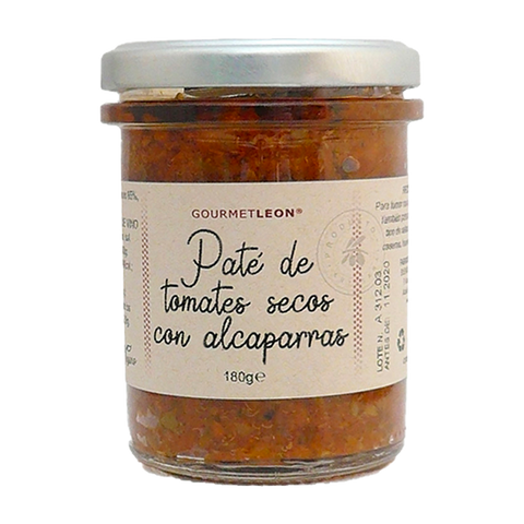 Paté de tomate seco con alcaparra