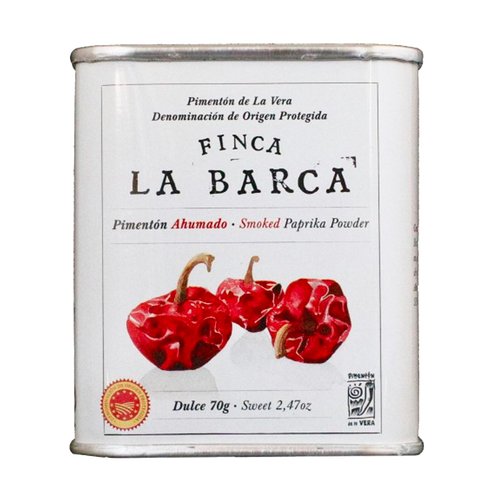 Pimentón de La Vera Lata Dulce 70g - Finca La Barca