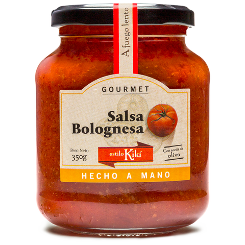 Salsa boloñesa Gourmet - Estilo Kikí