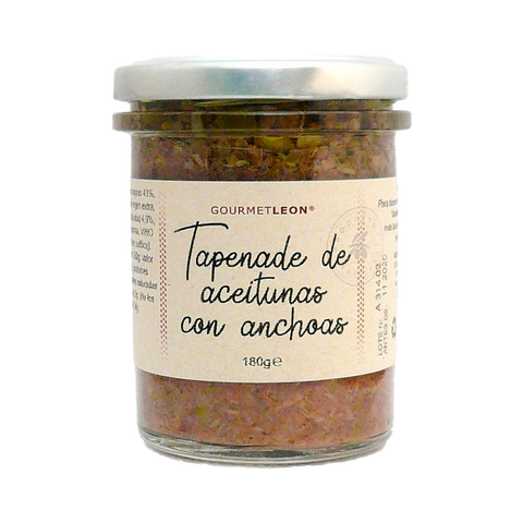 Tapenade aceitunas con Anchoa 180gr